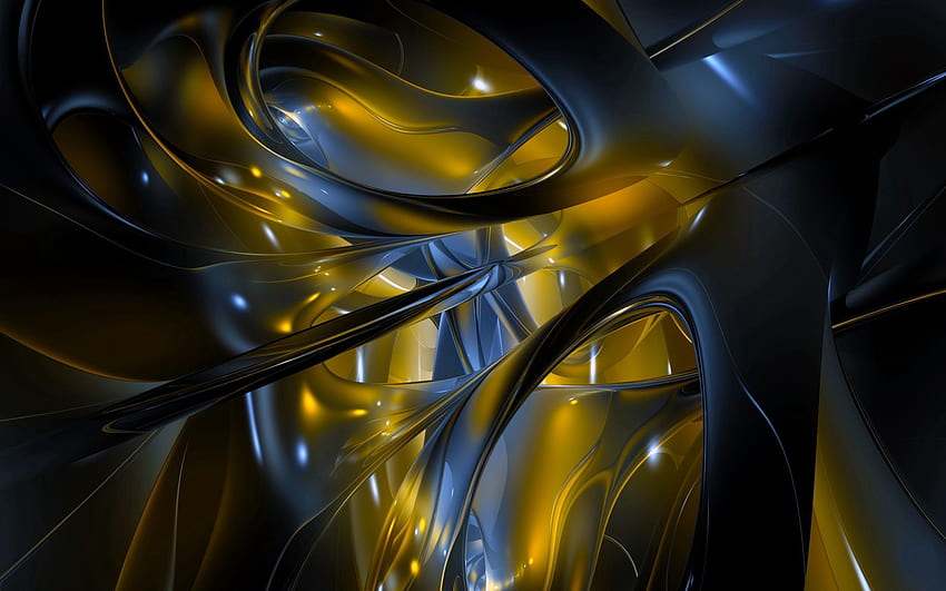 Abstract, Shining, Shine, Light, Form, Shadow, Compound HD wallpaper