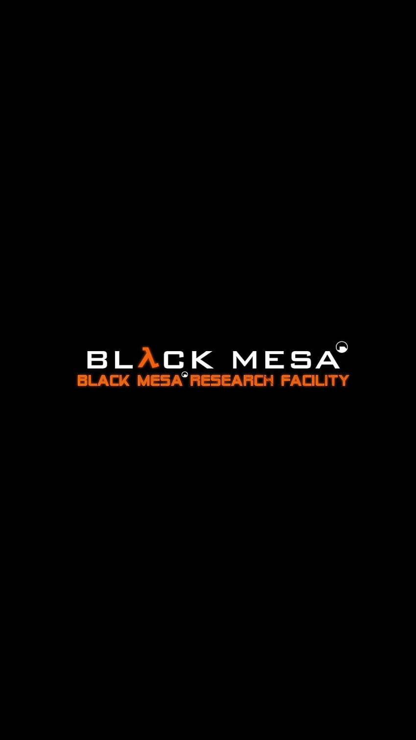 Installation de recherche de Black Mesa Fond d'écran de téléphone HD