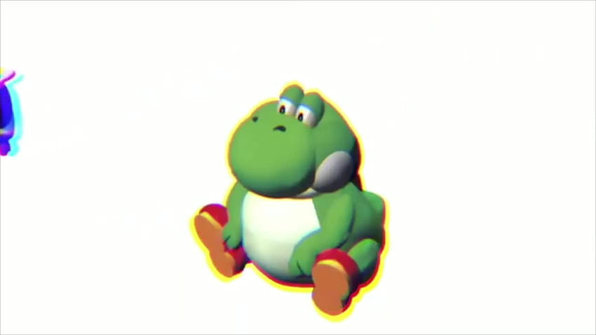Fetter Yoshi, großer Yoshi HD-Hintergrundbild