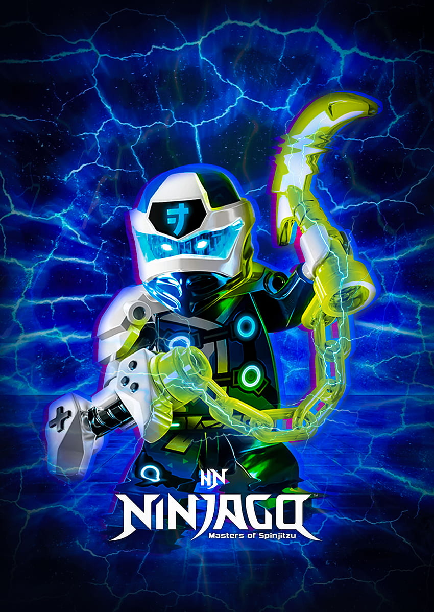 Lego Ninjago Jay Digi Lightning Poster en 2021. Lego ninjago, Jay ninjago, Lego , Ninjago Season 12 fondo de pantalla del teléfono