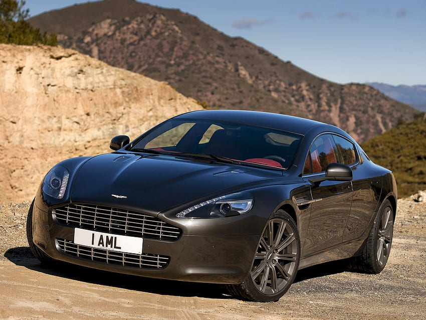 รถยนต์ ธรรมชาติ Aston Martin รถยนต์ มุมมองด้านหน้า 2009 Rapide วอลล์เปเปอร์ HD