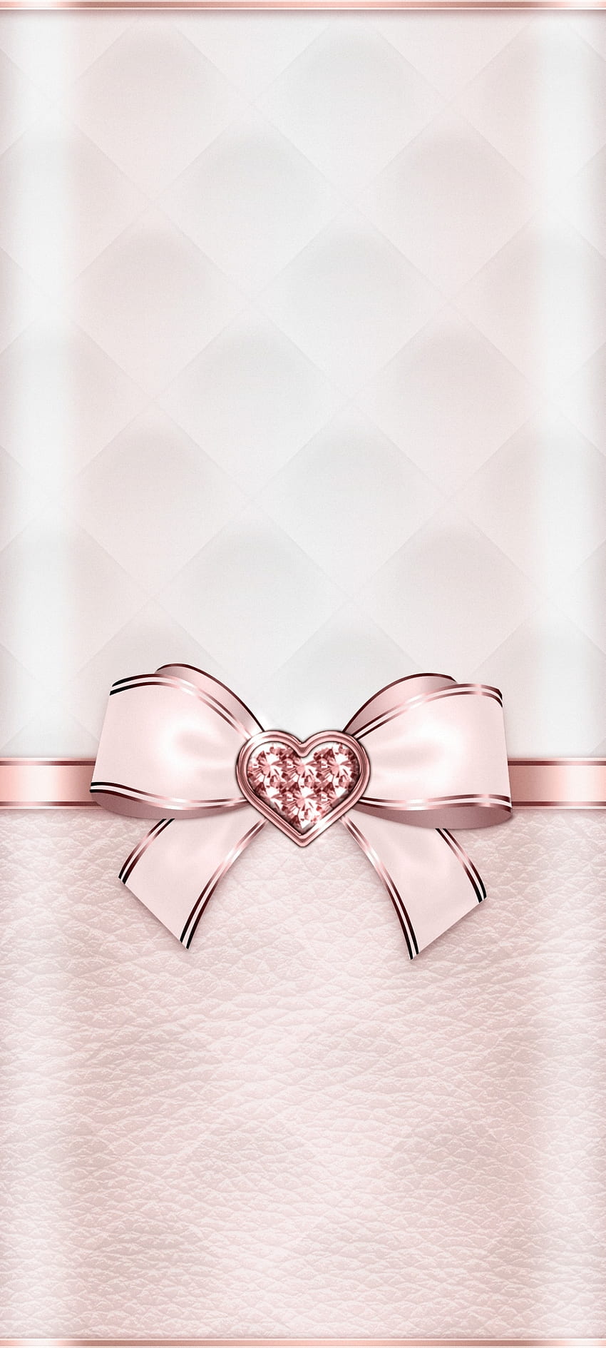 Rosepink Ribbon, magenta, pastel, rose, Cuir, luxe, Premium Fond d'écran de téléphone HD
