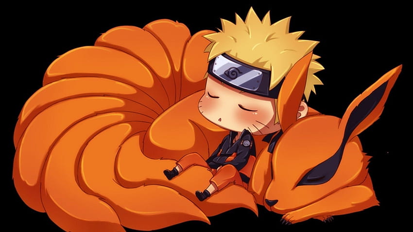 Naruto Fofo, Naruto Maçã papel de parede HD