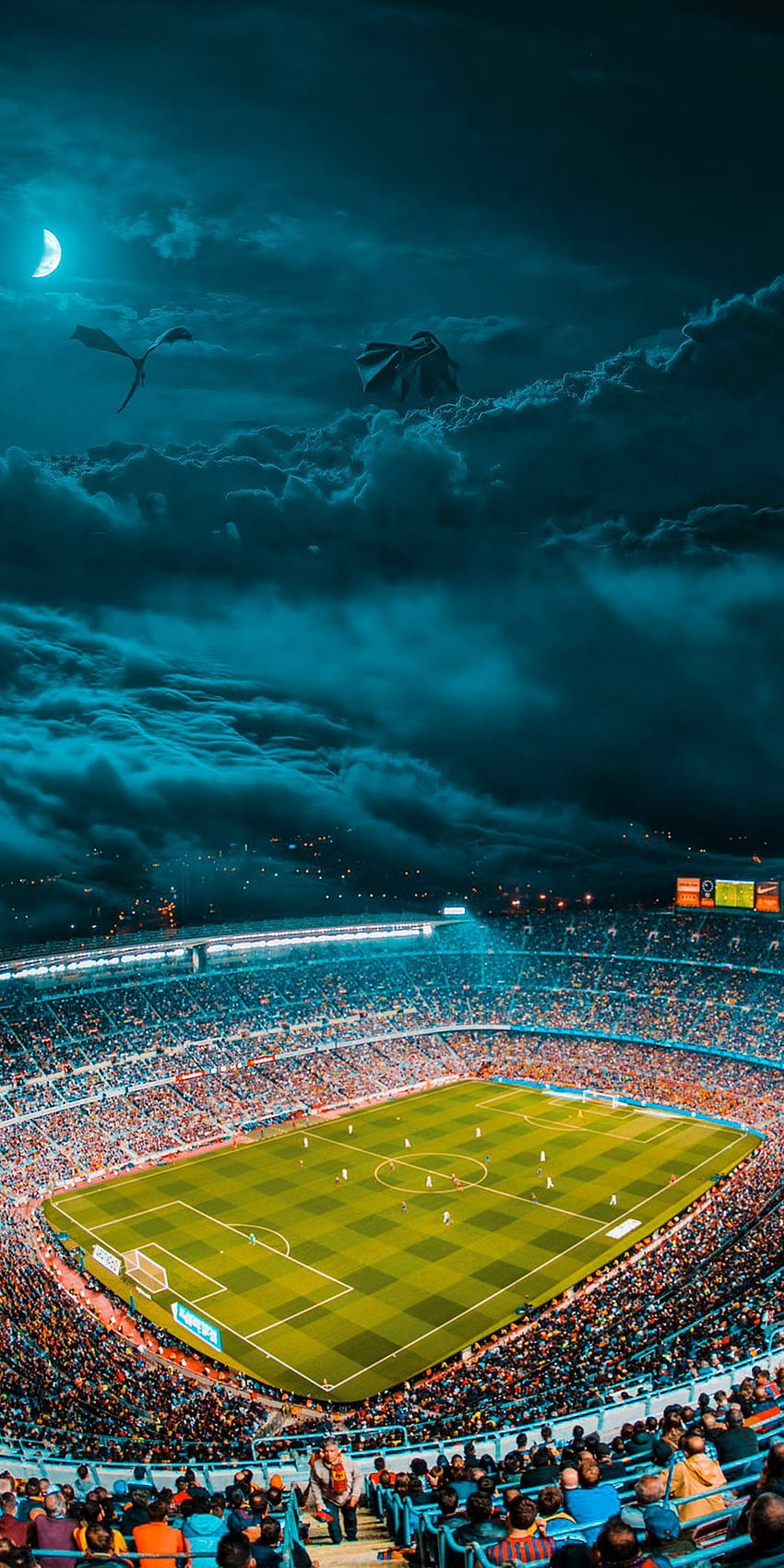 Barça Universal, Camp Nou iPhone HD-Handy-Hintergrundbild