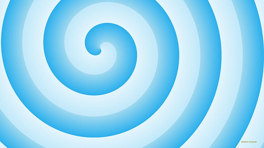 Spirale . Orologio a spirale, spirale psichedelica e cavalieri a spirale, spirale blu Sfondo HD