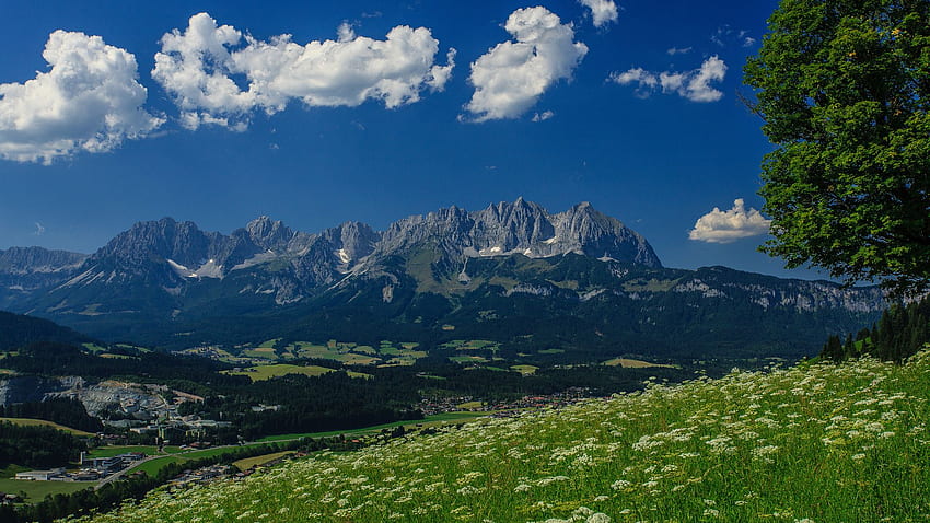 alps, austria, wilder kaiser, alps, mount HD wallpaper