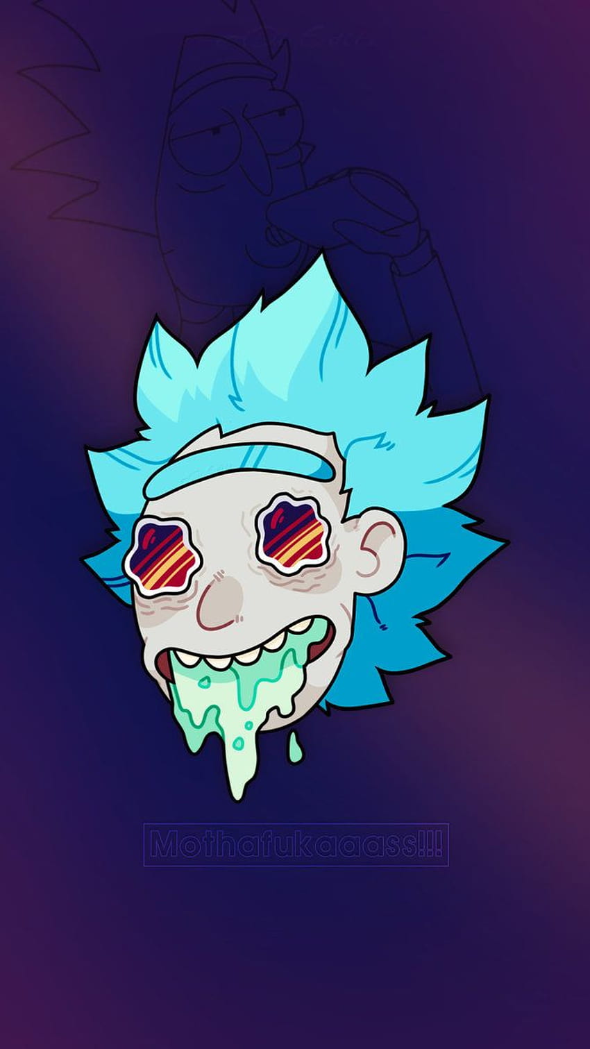 Rick Sanchez Glitch from Rick y Morty Wallpaper 4k HD ID:6581