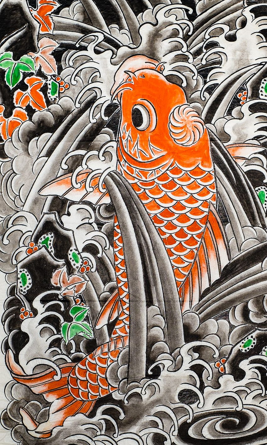 OSEN II - rätselhaftes Genie des Irezumi-Designs, japanisches Tattoo HD-Handy-Hintergrundbild