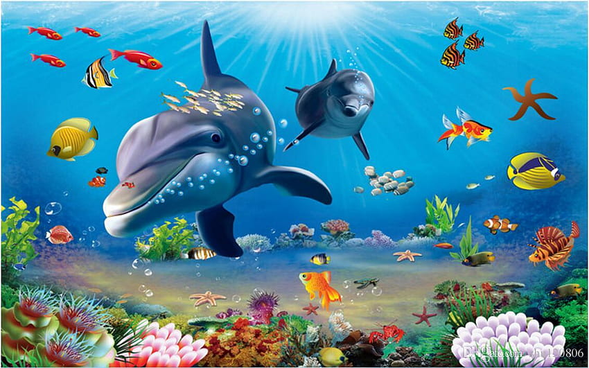 Undersea, Underwater World HD wallpaper