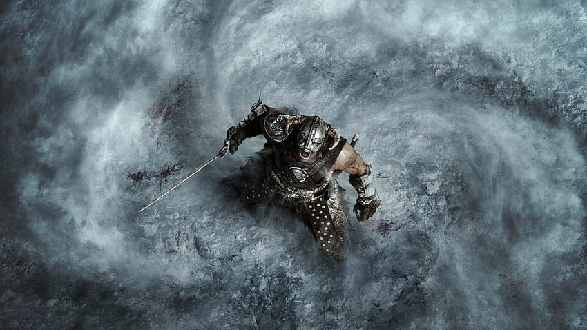 The Elder Scrolls V: Skyrim, guerreiro, videogame papel de parede HD