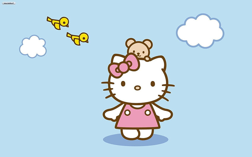 Hello Kitty for mobile phone, tablet, computer and other devices . Hello kitty , Hello kitty , Hello kitty , Cute Hello Kitty Laptop HD wallpaper