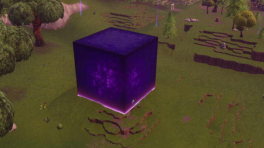 Fortnite Kevin The Cube HD wallpaper