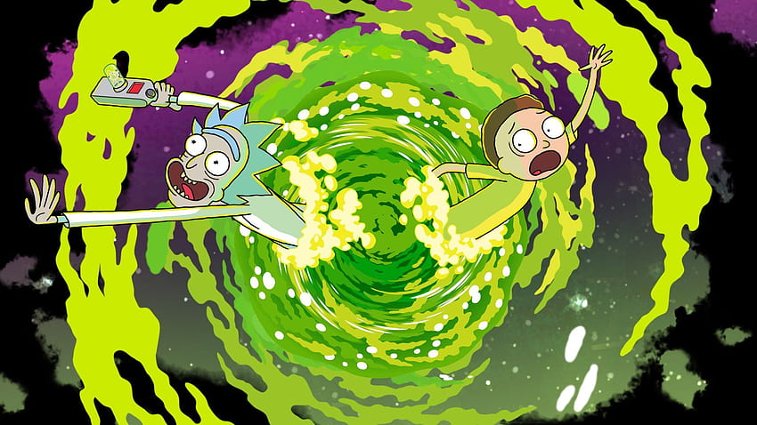 Rick and Morty, Rick and Morty Amoled HD wallpaper | Pxfuel