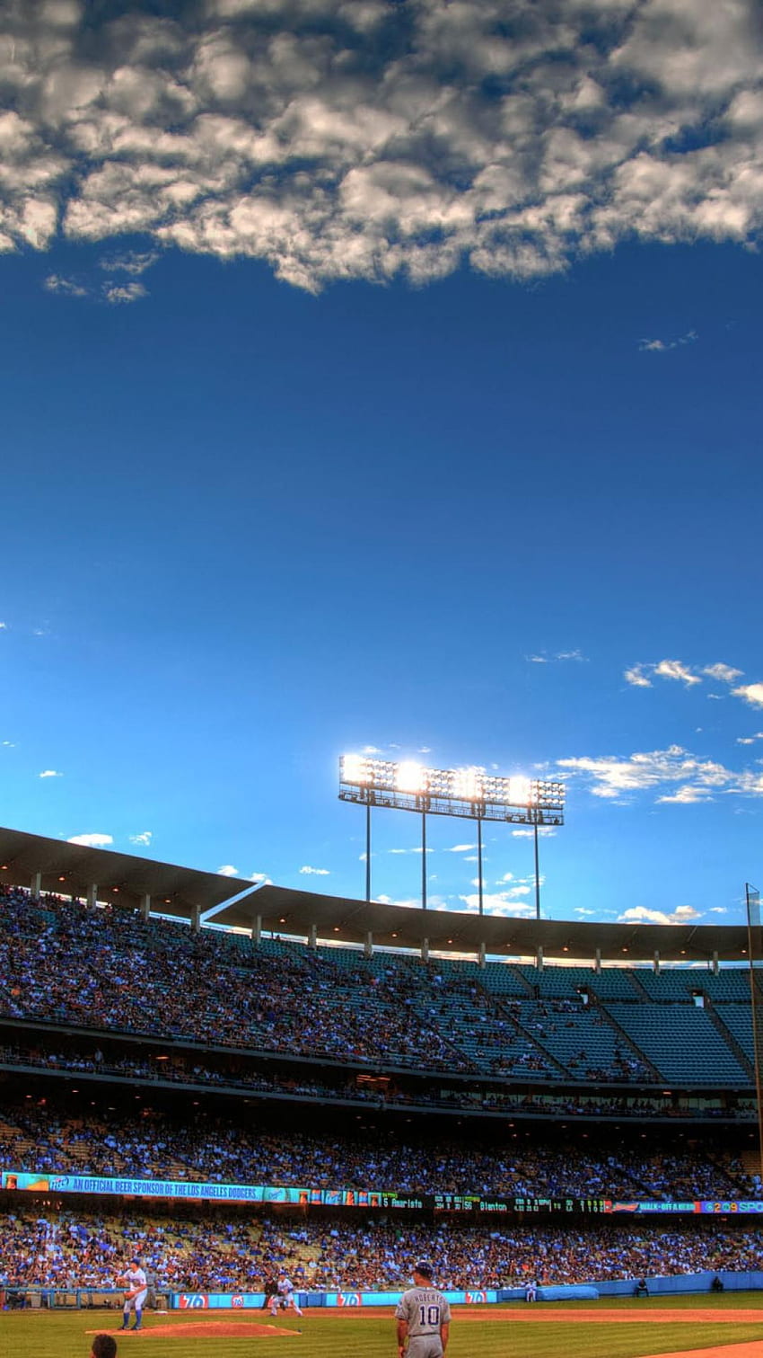 The Baseball Stadium Is Empty At La Dodgers Stadium Background, Picture Of Dodger  Stadium Background Image And Wallpaper for Free Download