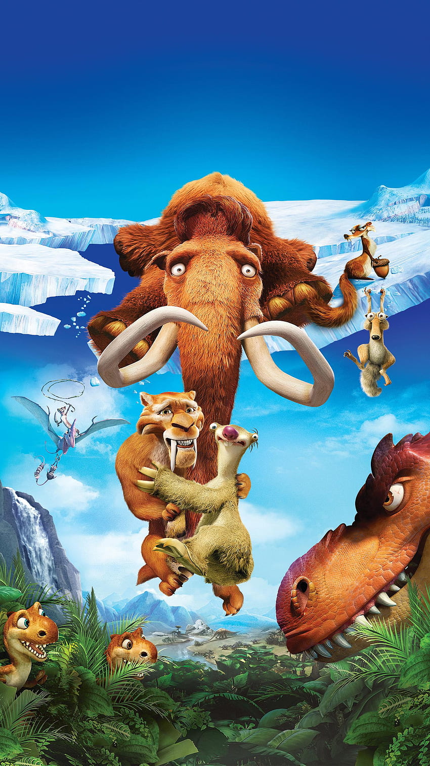 Film Ice Age: Dawn of the Dinosaurs (2022). wallpaper ponsel HD
