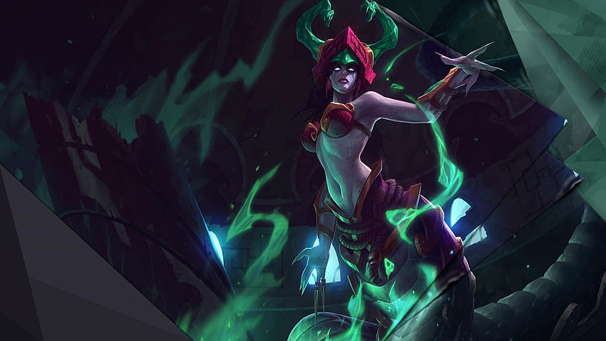Cassiopeia (League Of Legends) for background HD wallpaper