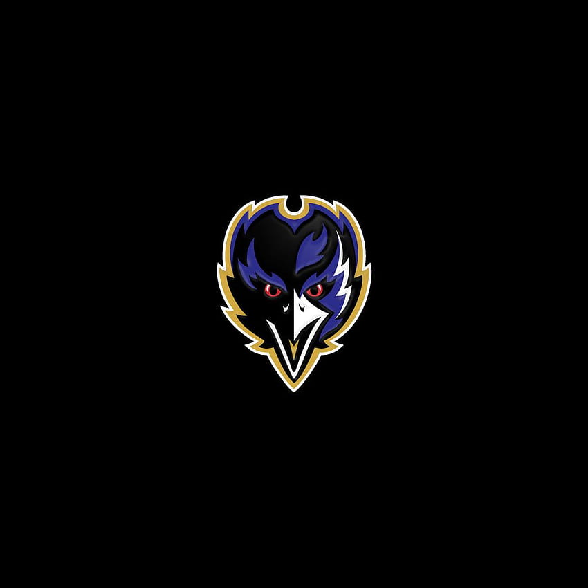 iPad with the Baltimore Ravens Team Logo, Bird Logo HD phone wallpaper