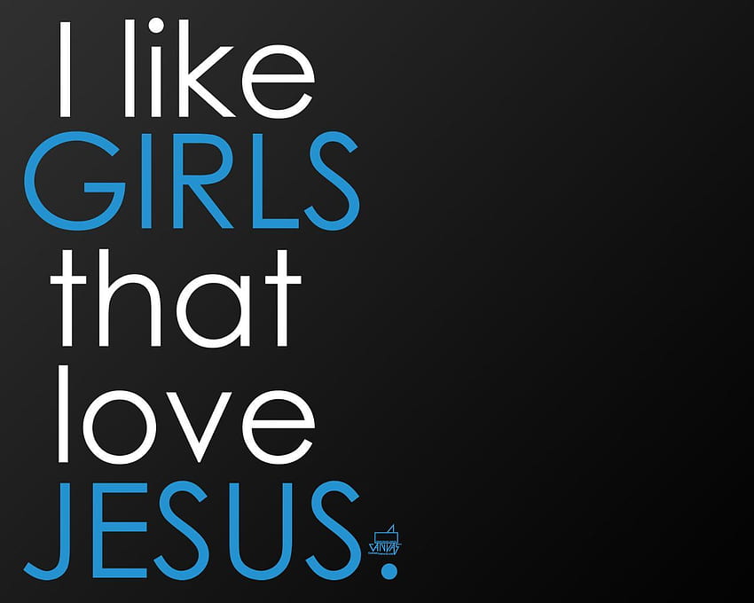 I Like Girls that Love Jesus, Cool Jesus HD wallpaper