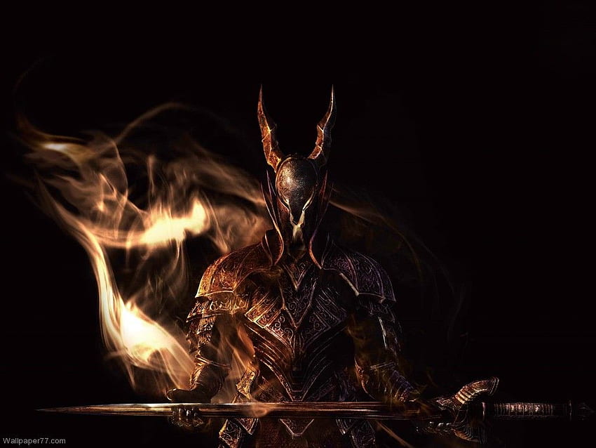 Dark Souls Black Knight HD wallpaper