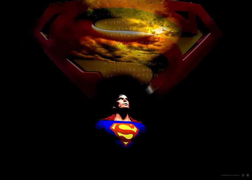 Tło Supermana. Piękny panoramiczny i tło Naruto, streszczenie Supermana Tapeta HD