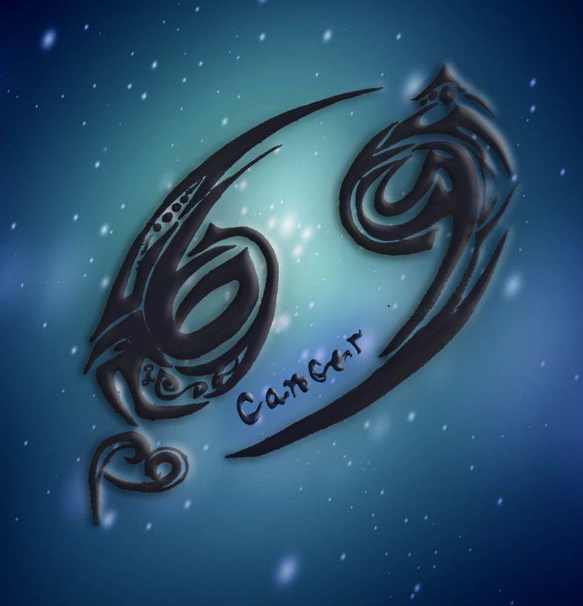 Zodiak Cancer, Cancer Zodiac Symbol HD phone wallpaper