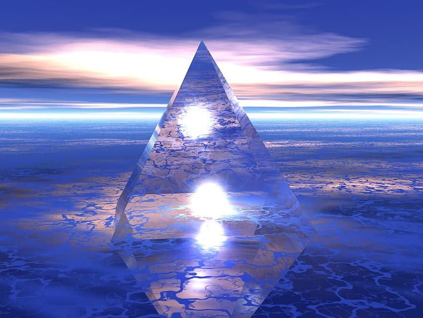 crystal pyramid. Pyramids, Ascension symptoms, Ascension HD wallpaper