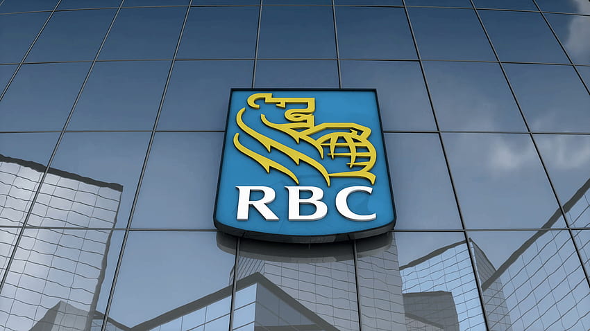 Éditorial Logo de la Banque Royale Canada sur un bâtiment en verre. Arrière-plan de mouvement - Storyblocks, Logo Rbc Fond d'écran HD