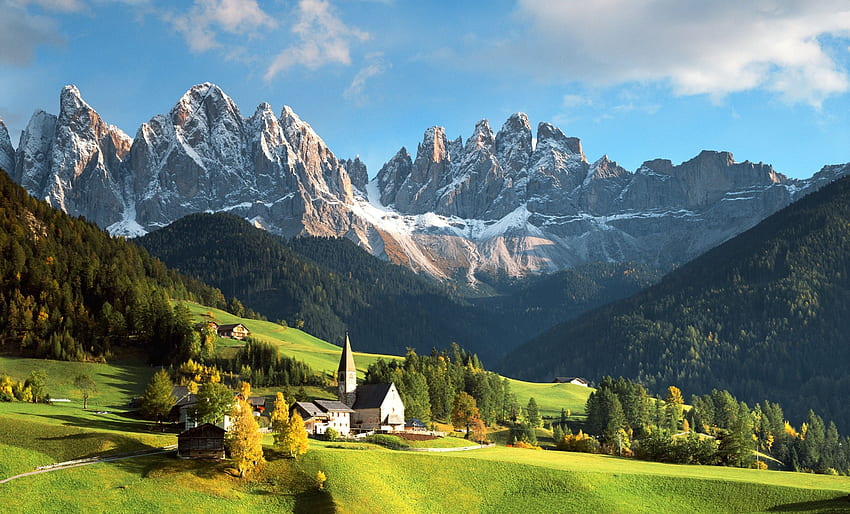 Pegunungan Alpen, Pegunungan Alpen Swiss Wallpaper HD