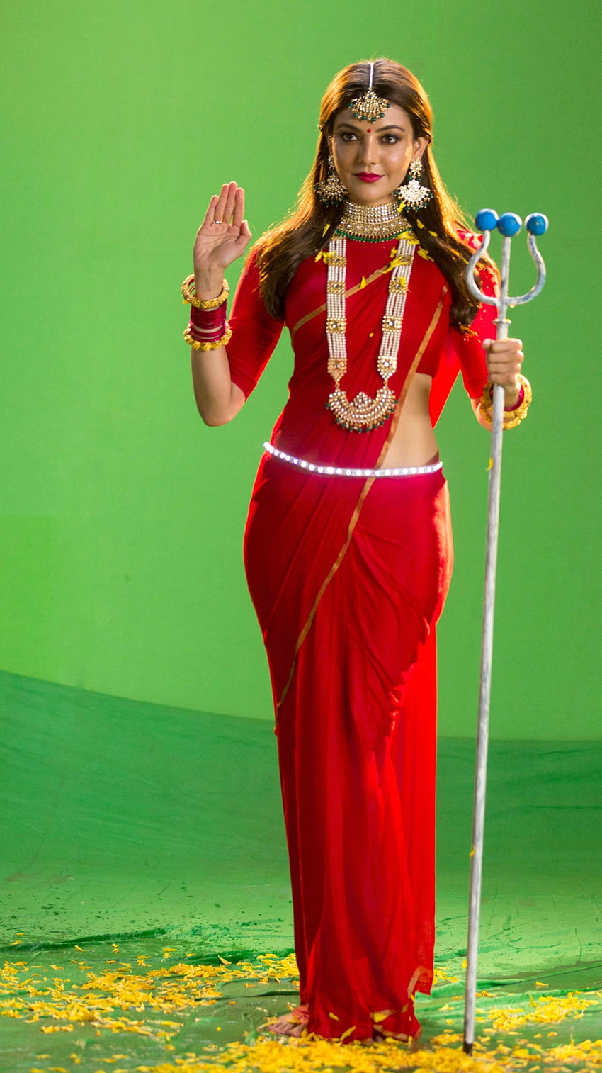 Kajal Agarwal, тамилски филм, kajal, agrawal, devi, богиня HD тапет за телефон