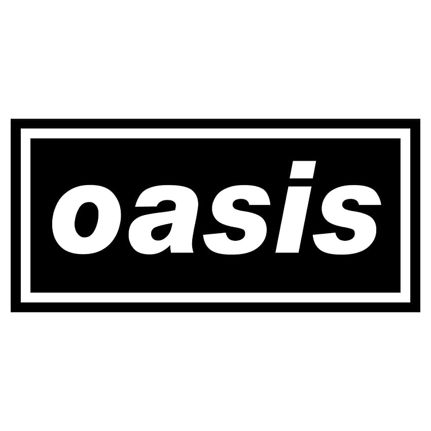 Logo Oazy. Logo Oasis, naklejki zespołu, logo zespołu rockowego Tapeta na telefon HD