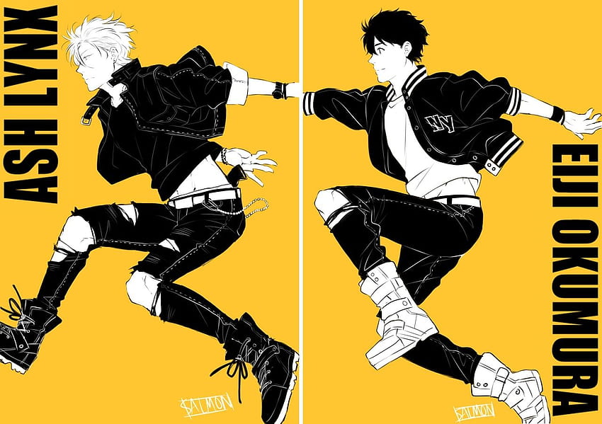 Ash & Eiji - Banana Fish  Anime, Banana, Fish wallpaper