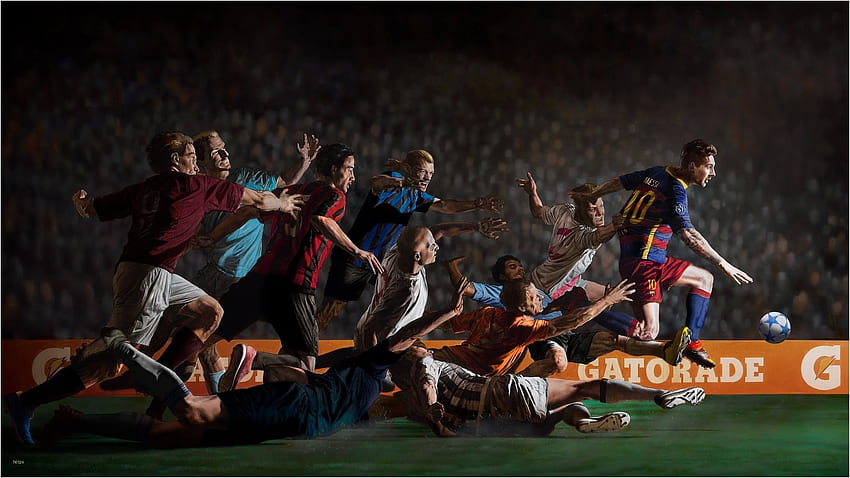 FC Barcelona, ​​Barcelona-Team HD-Hintergrundbild