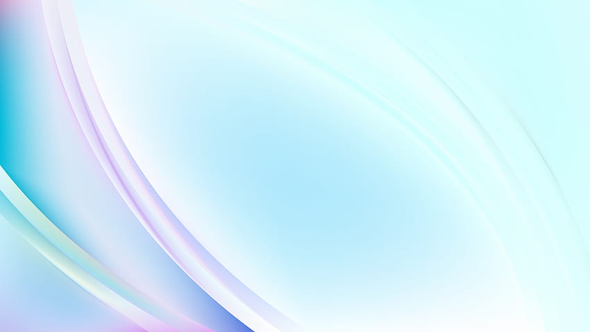 Vetor de fundo de onda azul claro abstrato brilhante, rosa azul claro papel de parede HD