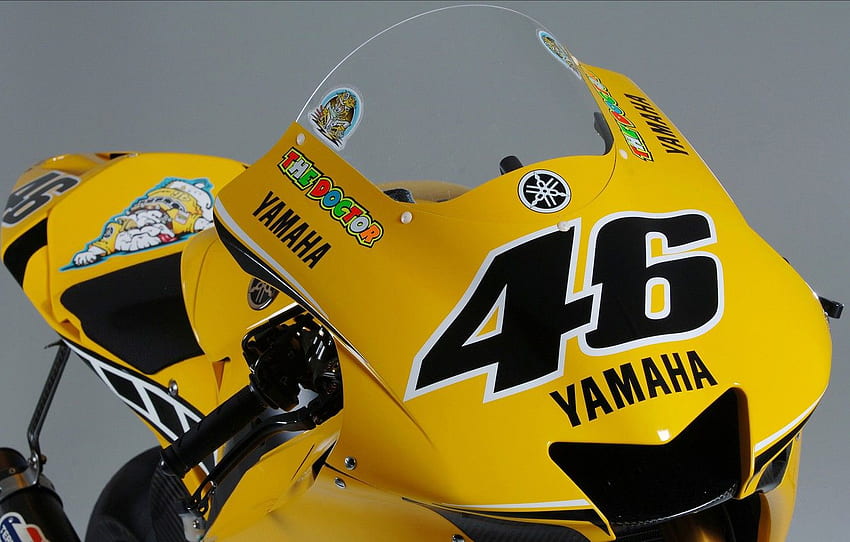 Yamaha, MotoGP, Yellow for , section спорт - HD wallpaper