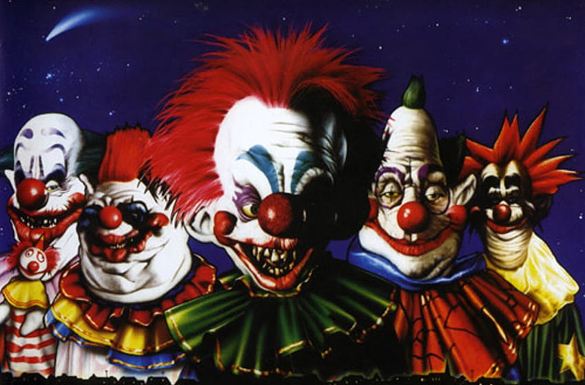 1366x768px, 720P Free download | Killer Klowns from Outer Space (1988 ...
