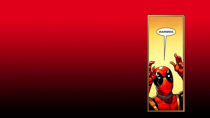 Deadpool drôle, ordinateur portable amusant Fond d'écran HD