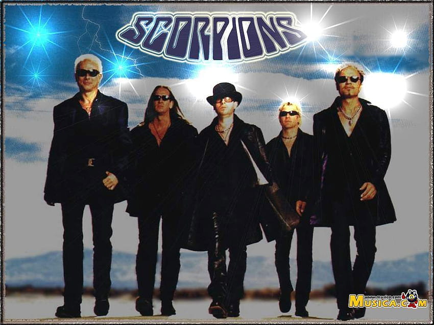 Skorpiony. Рок, Scorpions Band Tapeta HD