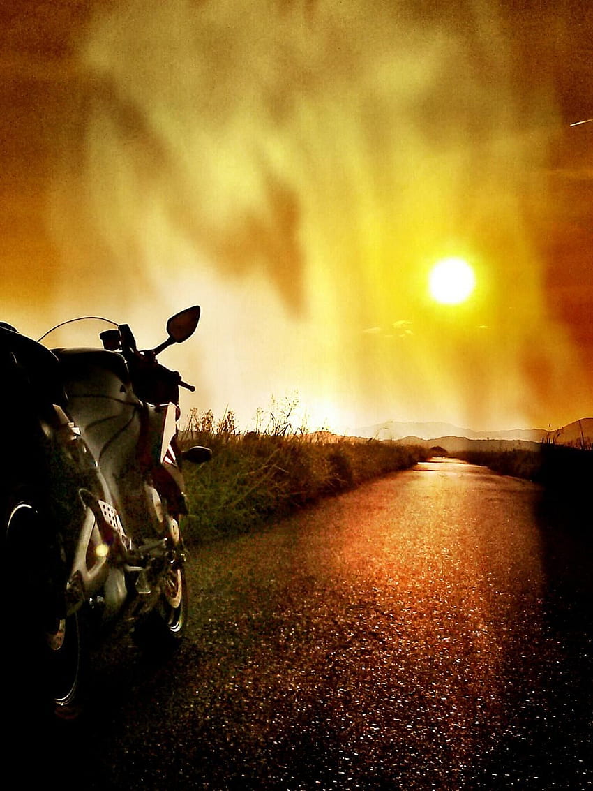 Is it Spring yet? I wanna ride off into the sunset too!, Harley Sunset HD phone wallpaper