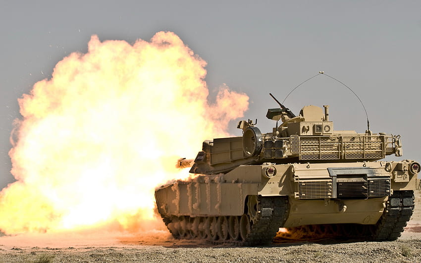 Carri armati M1A1 Abrams Carri armati Corpo dei Marines degli Stati Uniti Sfondo HD
