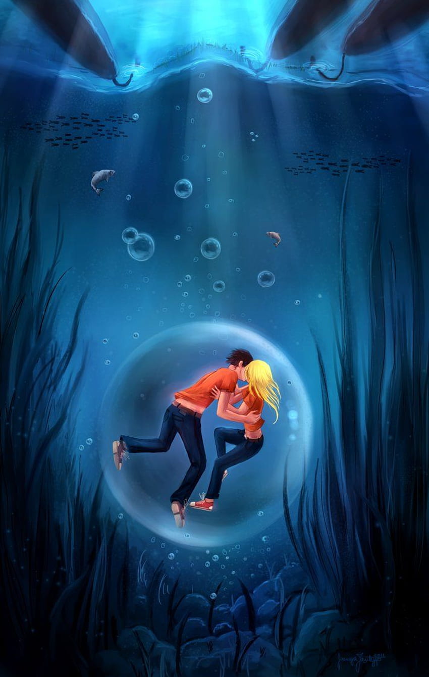 Percy Jackson Pc - Percy Jackson And Annabeth Chase HD phone wallpaper