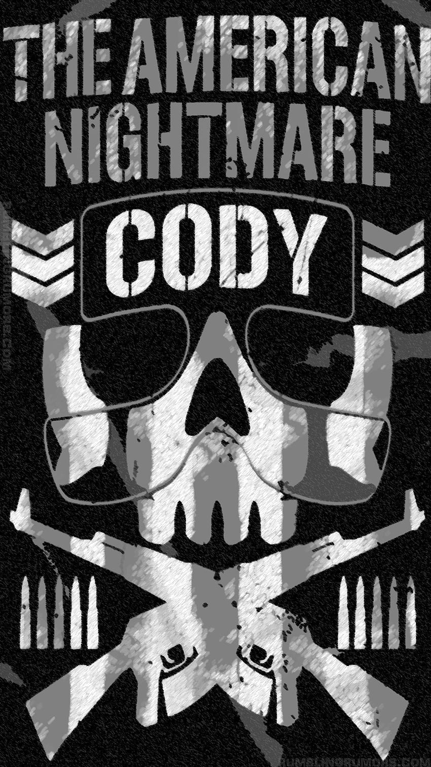 โคดี โรดส์ อเมริกัน ไนท์แมร์ โคดี้ WWE วอลล์เปเปอร์โทรศัพท์ HD