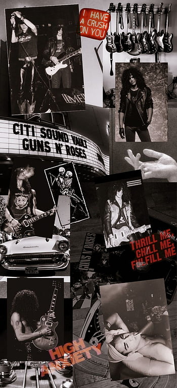 Guns N' Roses - Classic Bullet logo 10 metre long wallpaper - Rock Roll  Limited
