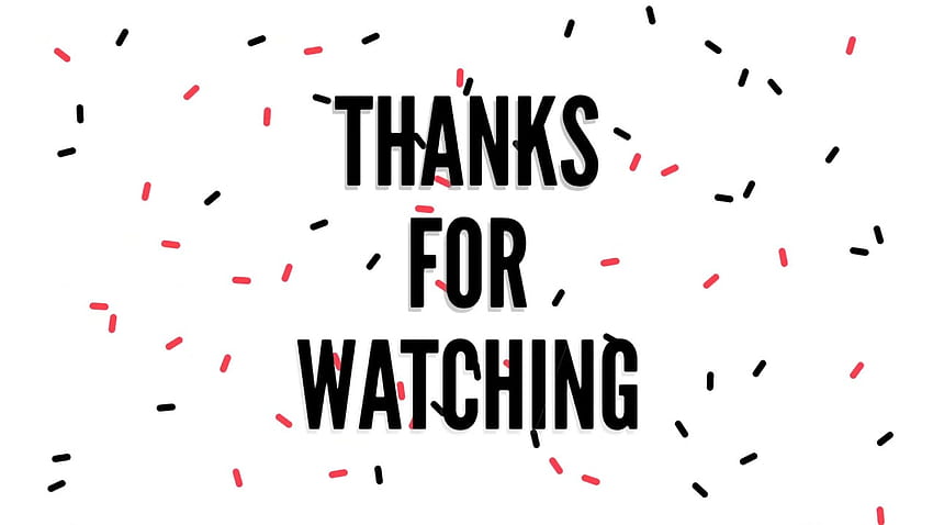 Thanks For Watching PNG Transparent Images Free Download  Vector Files   Pngtree