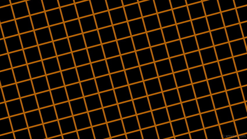 черен оранжев милиметрова хартия решетка тъмно оранжев HD тапет