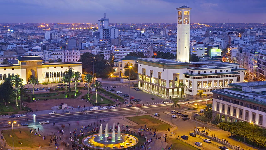 Hermosa de Casablanca, Marruecos fondo de pantalla