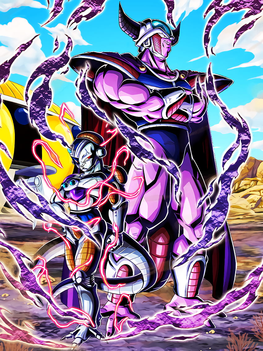 Counter Attack of the Most Evil Parent and Child Mecha Frieza & King Cold Art (Dragon Ball Z Dokkan Battle) - HD phone wallpaper