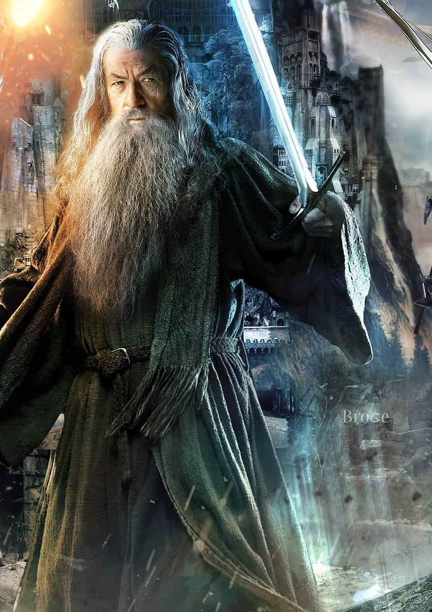 The Lord Of The Rings, Gandalf, Frodo, Legolas HD phone wallpaper