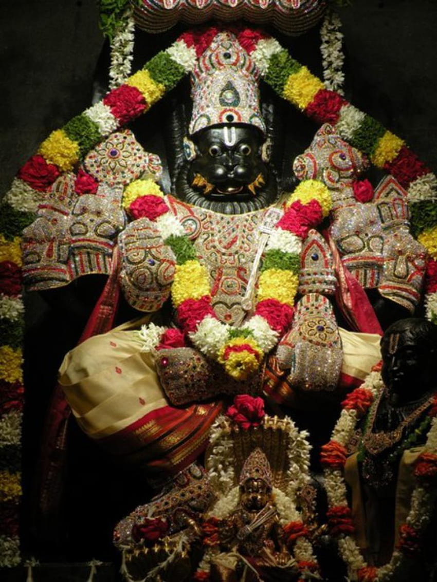 Señor Narasimha Niza, Lakshmi Narasimha fondo de pantalla del teléfono