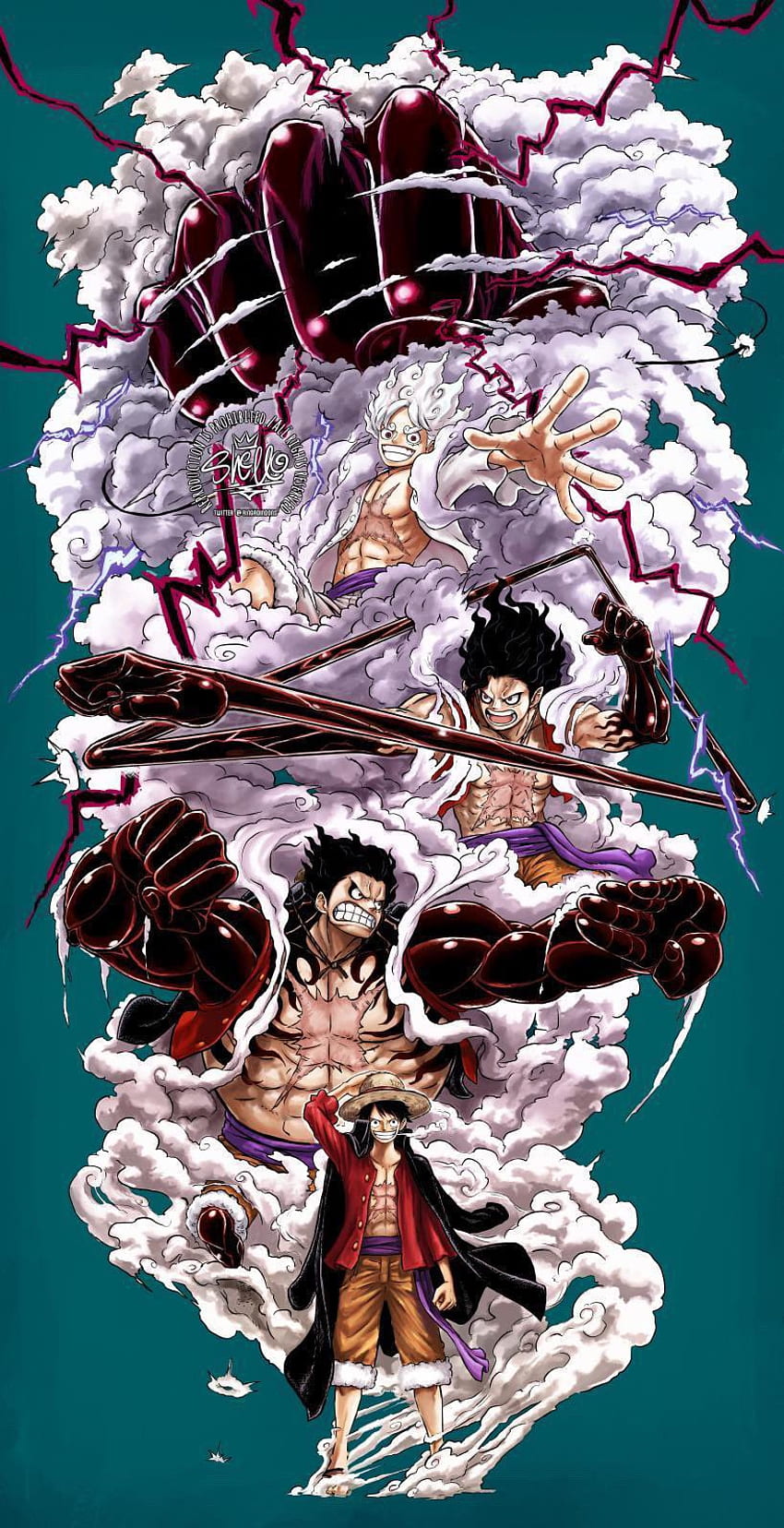 Luffy Gear 4 phone by cdrwalls [1080x1920] for your , Mobile & Tablet