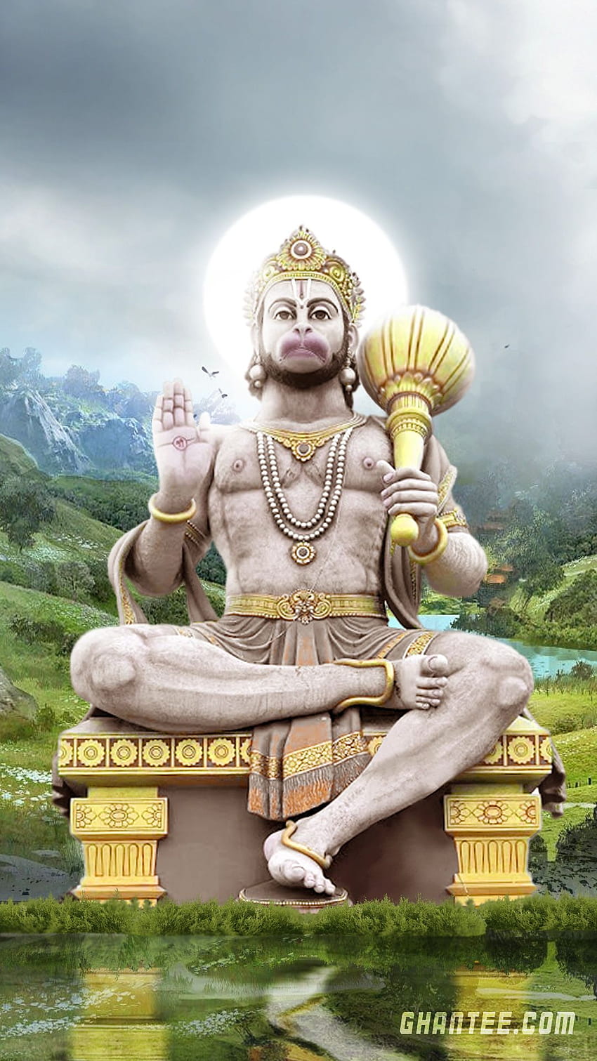 Hanuman, god murti HD phone wallpaper